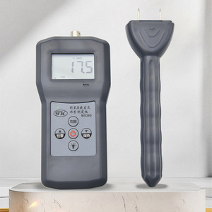 9Tk Ms360 Wood <b>Moisture</b> <b>Meter</b> Needle Induction Dual Mode With Temperature Compensation For Bamboo Paper Wood - Product Image 2
