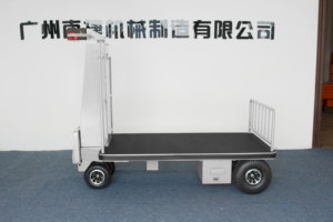 Chariot électrique à plateforme motorisé à quatre roues en acier inoxydable robuste Nenkeen NK-118 de 500 kg, chariot de stockage OEM - Product Image 2