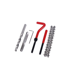 Kit de reparación de rosca de tuerca de inserción de rosca de bobinas <span class=keywords><strong>M6</strong></span> para reparación de automóviles Kit de reparación de rosca de bobina Heli - Product Image 1