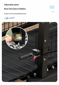 Caminadora Manual para Perros Grandes, Silenciosa y Ajustable, Máquina para Correr en Interiores para Ejercicio y Entrenamiento de Pitbulls - Product Image 2