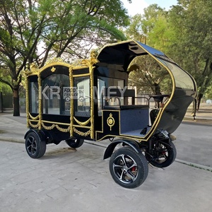 Remorque de cercueil de luxe à traction équine – Véhicule funéraire haut de gamme pour transport spécial - Product Image 3