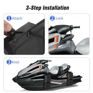 घरेलू 2-टुकड़ा सेट समुद्री आंसू प्रतिरोध pwc फेंडर नाव फेंडर फोल्डेबल डिजाइन जेट स्की बम्पर - Product Image 5