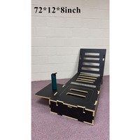 Meubles multifonctionnels modernes pour camping-car, en bois massif, réglables en hauteur, avec boîte de rangement et table, lit en bois