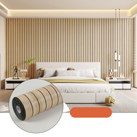Papel Tapiz de PVC Ranurado de 24x118 Pulgadas, 2.8mm, Autoadhesivo, Impermeable, con Diseño de Madera, para Baño y Cocina, Multicolor