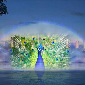 Cortina de agua para exteriores, fuente de jardín, cascada, <span class=keywords><strong>niebla</strong></span>, pantalla antiniebla para aplicación de lago, efecto de pantalla de película - Product Image 2