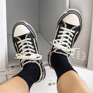 Chaussures de sport en toile de haute qualité pour femmes et hommes 2026, chaussures de skate rétro décontractées - Product Image 5