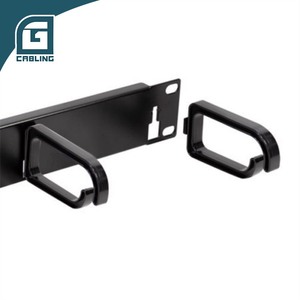 Gcabling 1U wire manager rack mount cable <span class=keywords><strong>management</strong></span> with brush blank panel for <span class=keywords><strong>data</strong></span> centre - Product Image 4