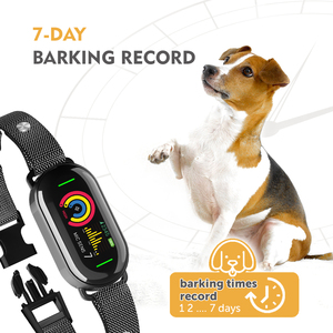 IP67 Pantalla a color TFT impermeable Virate Bark <span class=keywords><strong>Shock</strong></span> <span class=keywords><strong>Collar</strong></span> antiladridos - Product Image 5