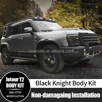 Kit Carrosserie Style Black Knight pour Jetour Traveller T2 2026 : Pare-chocs Avant, Calandre, Aileron Arrière et Ailes – Vente en Gros