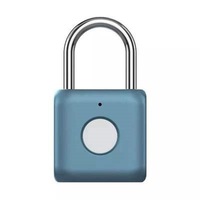 Mini cadenas intelligent à empreintes digitales, rechargeable par USB, biométrique, sans clé, pour bagages, voyage, sac à dos, casier de gym, modèle homme/femme