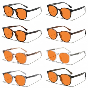 Gafas con Filtro de Luz Azul, Montura Redonda de Material TR90, Unisex, Diseño Moderno, Suministro Directo de Fábrica al por Mayor - Product Image 4