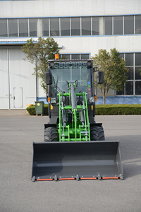 INMAX EV10 1000kg pin Powered đóng cabin Mini phía trước loader CE điện bánh xe tải với điều hòa không khí - Product Image 6