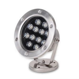Nueva llegada 12W LED DC12V blanco cálido sumergible luz al aire libre de la <span class=keywords><strong>piscina</strong></span> <span class=keywords><strong>foco</strong></span> - Product Image 2