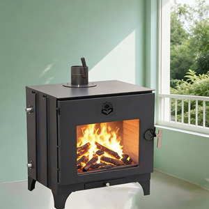 Stufa <span class=keywords><strong>a</strong></span> <span class=keywords><strong>Legna</strong></span> Idronica Efficiente per Riscaldamento Domestico con Fiamma Reale - Product Image 4