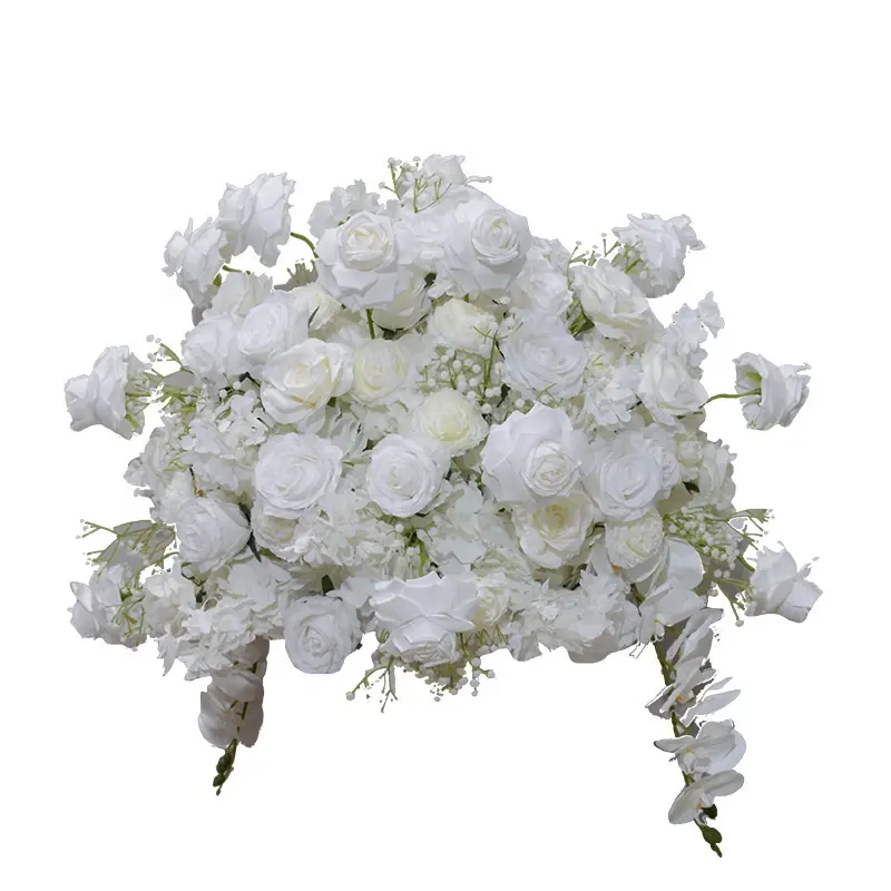 The factory supplies large wedding flower ball decorations for table decoration