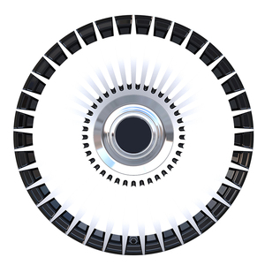 Nuevas llantas de aluminio forjado escalonadas de alto rendimiento JUWA 24x10J con diseño de malla, 1 año de garantía para Mercedes G Wagon 2022 - Product Image 5