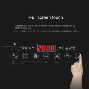 เตาเซรามิกเหนี่ยวนำไฟฟ้าแบบพกพา1หัวเตาพลังสูงสำหรับบ้านห้องครัวร้านอาหารสำหรับการประยุกต์ใช้ในรถยนต์แหล่งพลังงานแสงอาทิตย์ - Product Image 2