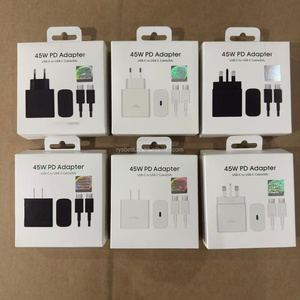 <span class=keywords><strong>Cargador</strong></span> de Carga Súper Rápida EP-TA845 de 45 W de la Mejor Calidad, Cargadores con Enchufe Estándar USB-C <span class=keywords><strong>para</strong></span> UE, EE. UU. y Reino Unido <span class=keywords><strong>para</strong></span> <span class=keywords><strong>Samsung</strong></span> S24 S25 S26 Ultra - Product Image 1