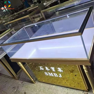 <span class=keywords><strong>Vitrine</strong></span> de bijoux à <span class=keywords><strong>portes</strong></span> <span class=keywords><strong>coulissantes</strong></span> en verre design d'intérieur sur mesure <span class=keywords><strong>vitrine</strong></span> de bijouterie de mode - Product Image 6