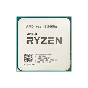 AMD Ryzen 5 3400G 4-core, 8-Thread Unlocked Desktop Processor with Radeon RX Graphics