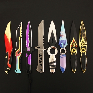 Porte-clés de haute qualité Magepunk <span class=keywords><strong>Gaia</strong></span>'s Vengeance Ghost Mini Metal Valorant Gun - Product Image 5