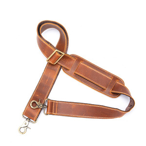 पूर्ण अनाज पागल घोड़े चमड़े के क्रॉसबॉडी बैग स्ट्रैप प्रतिस्थापन समायोज्य पुरुषों कंधे बेल्ट के लिए कंधे बेल्ट - Product Image 5