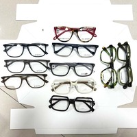 Montures de lunettes en acétate, stock de liquidation de mode bon marché, vente en gros mixte, sélection aléatoire, acétate pour unisexe