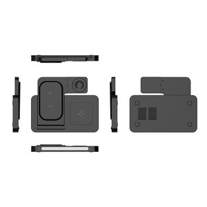 Cargador Inalámbrico Magnético Portátil 3 en 1 Plegable, Estación de Carga Rápida de 15W con Luz Nocturna para iPhone, Reloj y Auriculares - Product Image 6