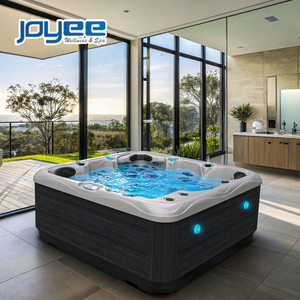 JOYEE - Jacuzzi Exterior de Alta Calidad con 6 Asientos, Acrílico, Sistema de Hidromasaje Inteligente, Modelo Gecko - Product Image 1