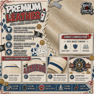 <span class=keywords><strong>Giacca</strong></span> Varsity in Vera <span class=keywords><strong>Pelle</strong></span> a Tre Tonalità Personalizzata con Applicazioni Ricamate, <span class=keywords><strong>Giacca</strong></span> da Baseball in <span class=keywords><strong>Pelle</strong></span> Cerata Bicolore per Uomo - Product Image 6