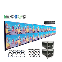 Écran LED d'affichage vidéo intérieur de haute qualité, pleine couleur, P2.976 P3.91, IP65, étanche, animation, location pour événements, scène