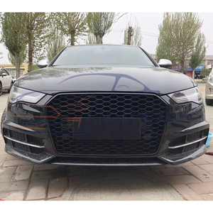 Calandre nid d'abeille pour <span class=keywords><strong>Audi</strong></span> <span class=keywords><strong>RS6</strong></span> 2016-2018, amélioration <span class=keywords><strong>avant</strong></span> pour A6 C7PA 6 2017 - Product Image 3