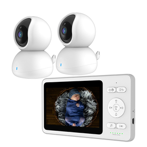 GOSCAM NOUVEAU audio bidirectionnel soutien <span class=keywords><strong>2</strong></span> <span class=keywords><strong>caméra</strong></span> <span class=keywords><strong>2</strong></span>.4G sans fil bébé moniteur - Product Image 3