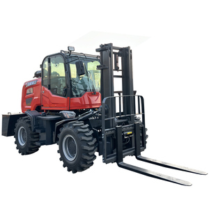 Fabriek Directe Verkoop China-Gemaakte Vierwielaandrijving Viercilinder Cross-Country Vorkheftruck 3 <span class=keywords><strong>Ton</strong></span>. - Product Image 5