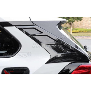 Garniture de fenêtre arrière triangulaire StarNav pour Toyota RAV4 2020-2024, garniture de fenêtre latérale arrière, accessoires de voiture - Product Image 3