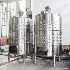 500L 1000L Variable Capacity Stainless Steel Wine Fermentation Winemaking Tanks For Winery