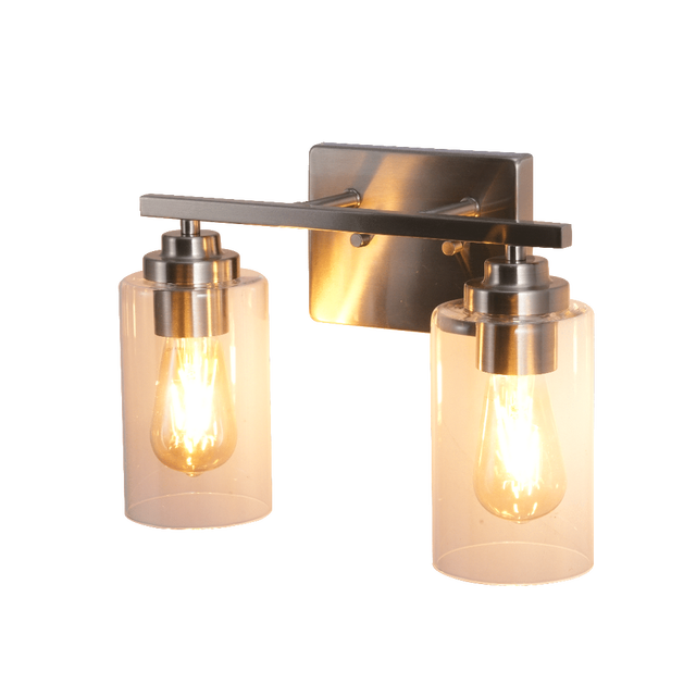 Custom Or Standard Good Price Leaf Wall Light 2 Lights Wall Light for Hotel Bed Side Bathroom Use