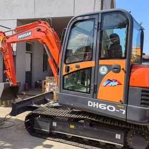 Miniexcavadora Usada Doosan DH60 XM Gold de 6 Toneladas, Motor de 6000 kg, Componentes con 2 Años de Garantía, Excavadora de Orugas Japonesa/Coreana - Product Image 5