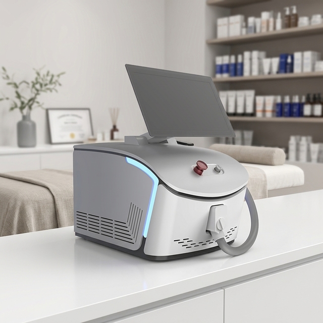808nm Diode Laser Epilator Permanent Hair Removal Machine 4 Wavelength for All Skin Colors