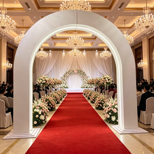 Arco de Entrada LED Blanco, Arco de Acrílico para Eventos, Arco de Boda, Panel de Fondo de Acrílico, Puerta de Arco, Pared de Fondo - Product Image 4