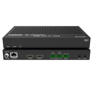 KEQINX 4K60Hz JPEG2000 pour prolongateur IP AV compatible PoE 2.0 avec encodeur/décodeur, système matriciel simple pour mur vidéo HDR10 IP - Product Image 5