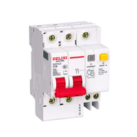 Delixi DZ47SLE Disjoncteur miniature 1P 2P 3P 4P MCB 6A 10A 16A 20A 25A 32A 40A 50A 63A MCB