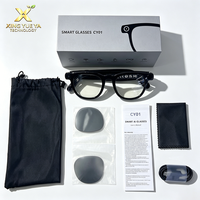 Lunettes intelligentes CY01 : photographie 8MP, enregistrement vidéo 1080P, stabilisation EIS, son HIFI avec appels Bluetooth, traduction IA en temps réel
