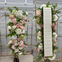Decoraciones para Bodas, Camino de Flores para el Pasillo, Camino de Flores Artificiales para Bodas