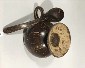 Handmade <b>Coconut</b> Shell <b>Cup</b> Wide Handle Eco Friendly Reusable <b>Coconut</b> Mug for Coffee Tea Bulk India - Product Image 2