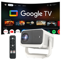 Proyector Inteligente 4K 2GB8GB Android 14 P20GTV, Full HD 1080P, 500 ANSI Lúmenes, Enfoque Automático, WiFi6, BT5.4, HiFi Estéreo, Compatible con 3D, Superventas