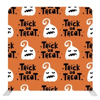 Support de toile de fond pour photomaton double face personnalisé en tube d'aluminium, vente directe usine, pour décoration de fête et de vacances