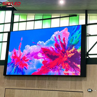 Panel Video Wall Tetap Dalam Ruangan P1.2 P1.5 P1.8 P2.5 Layar LED untuk Iklan di Pusat Perbelanjaan, Toko Ritel, dan Gereja