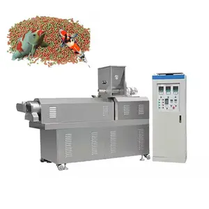 Factory New Technology Floating Fish Feed Food Complete Production Line Make Machine