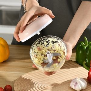 Presse-ail <span class=keywords><strong>manuel</strong></span> multifonction, outil de découpe de légumes, hachoir à gingembre et ail, <span class=keywords><strong>broyeur</strong></span> à viande, outils à manivelle pour fruits et légumes - Product Image 1